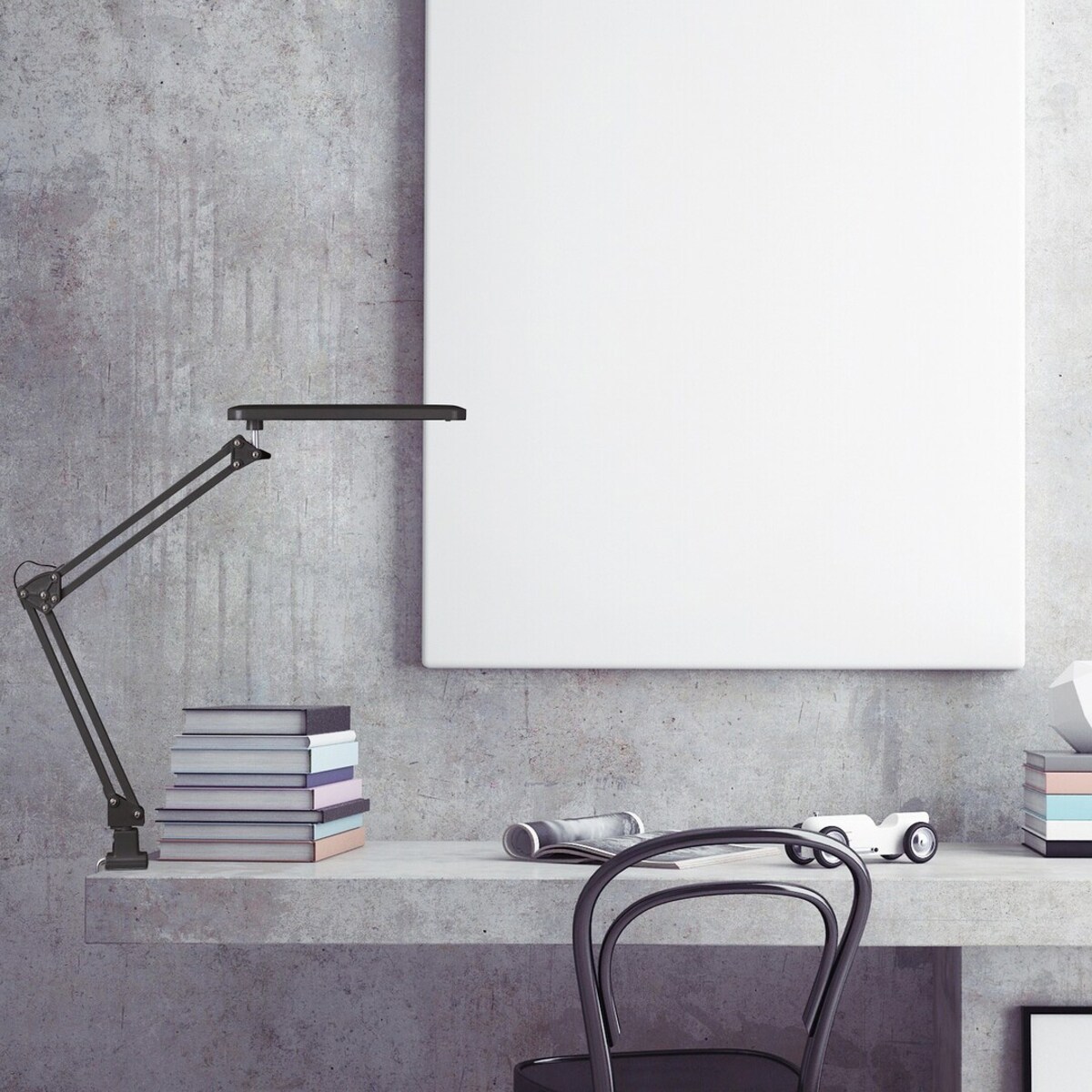 Industrialna LAMPA stołowa RAUL 4419 Rabalux biurkowa LAMPKA stojąca LED 5,6W 4500K czarna