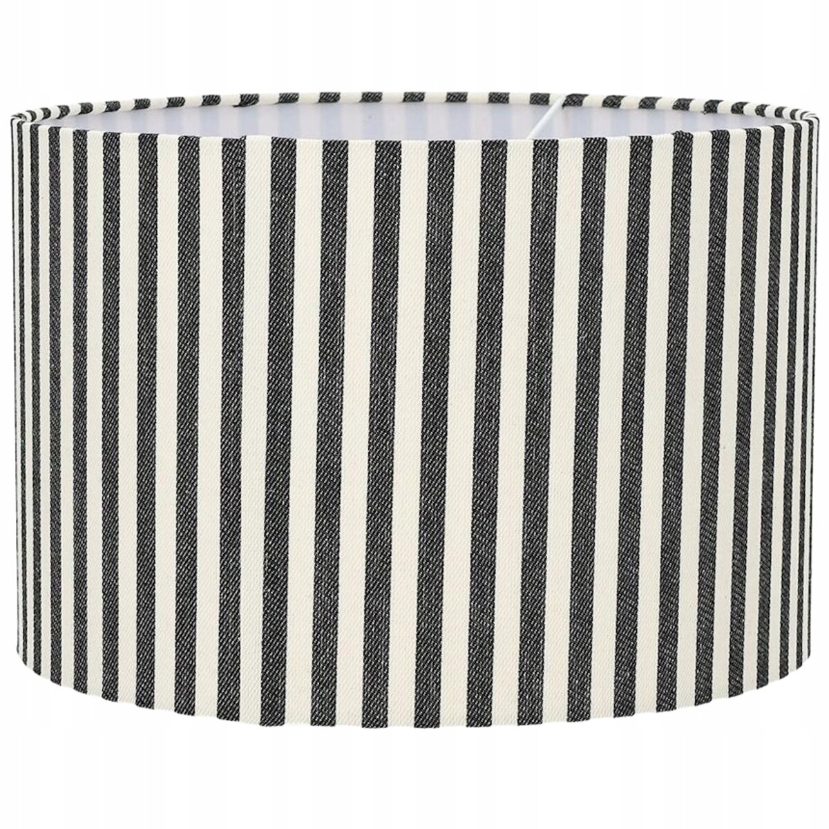 ABAŻUR NA ŻARÓWKĘ KLOSZ W PASKI 30cm WALEC BOHO DO LAMPY STOJĄCEJ WISZĄCEJ