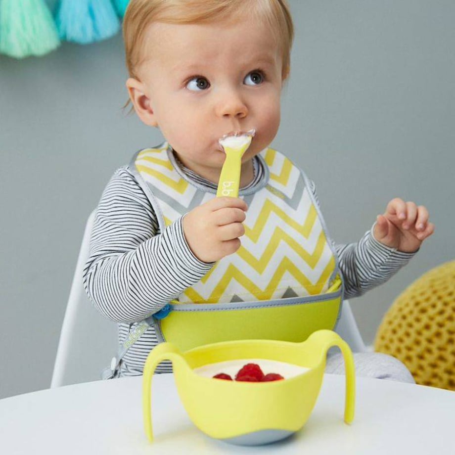 Kubek niewysypek BLW dla dzieci, Lemon Sherbet, b.box