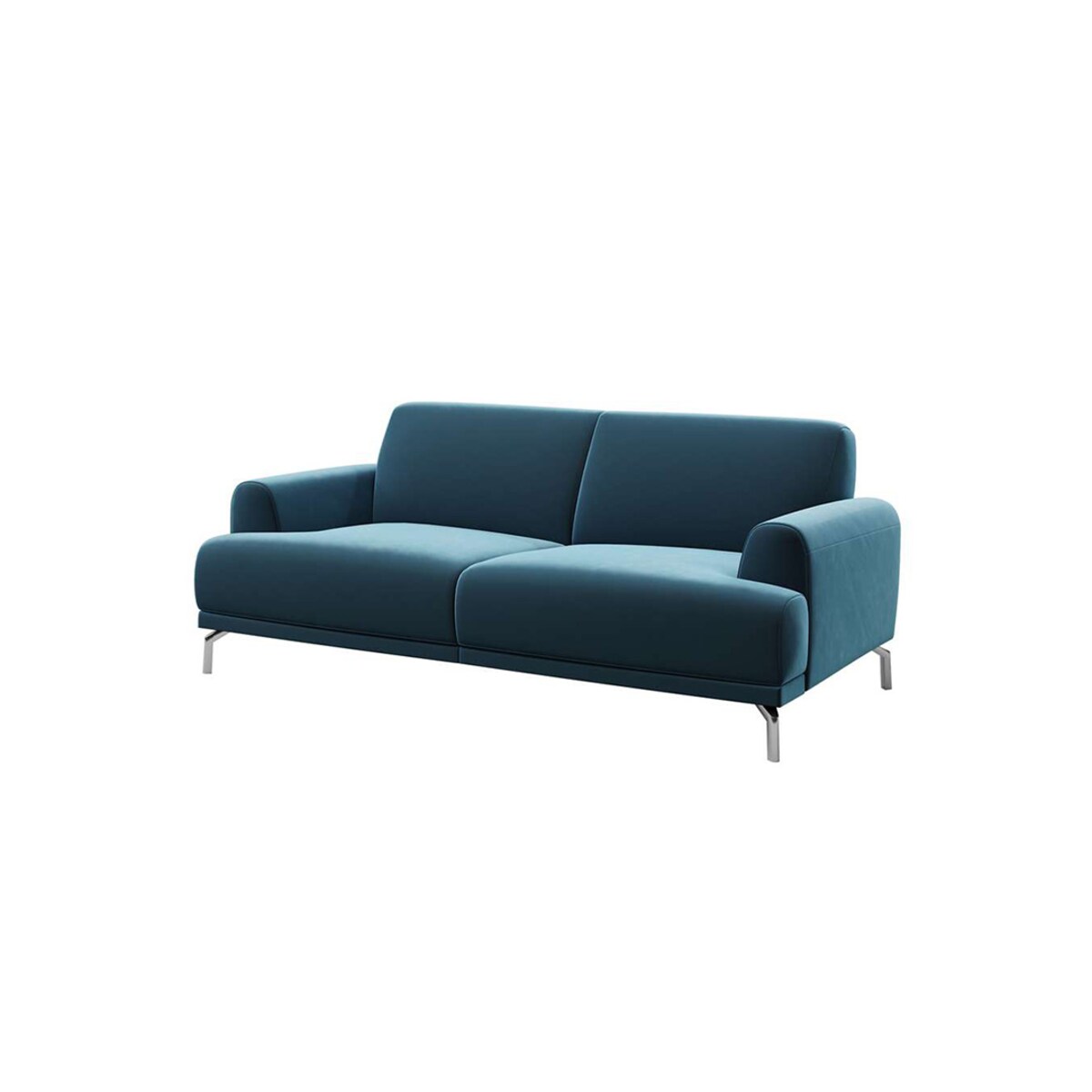 Sofa 2-osobowa Puzo - ciemnogranatowa