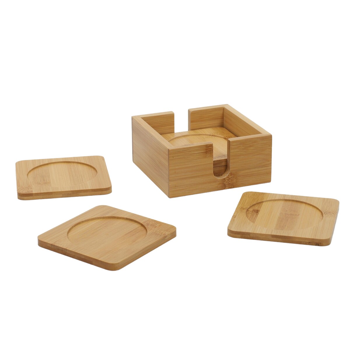 Bambusowe podstawki pod kubki, 6 sztuk, Kesper