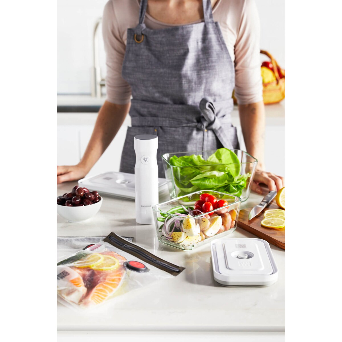 Zestaw startowy szklany M/L Zwilling Fresh & Save