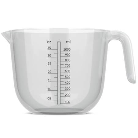 Dzbanek z miarką Chef It 1000 ml przeźroczysty 102312053100
