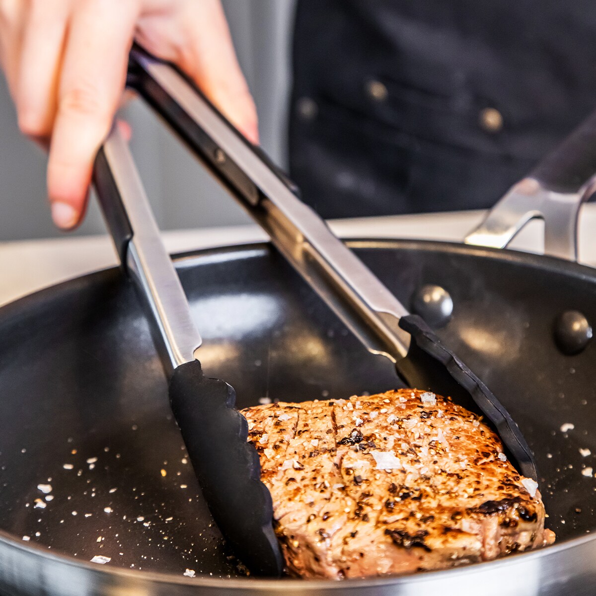 KitchenAid Szczypce kuchenne 32 cm silikonowe końcówki