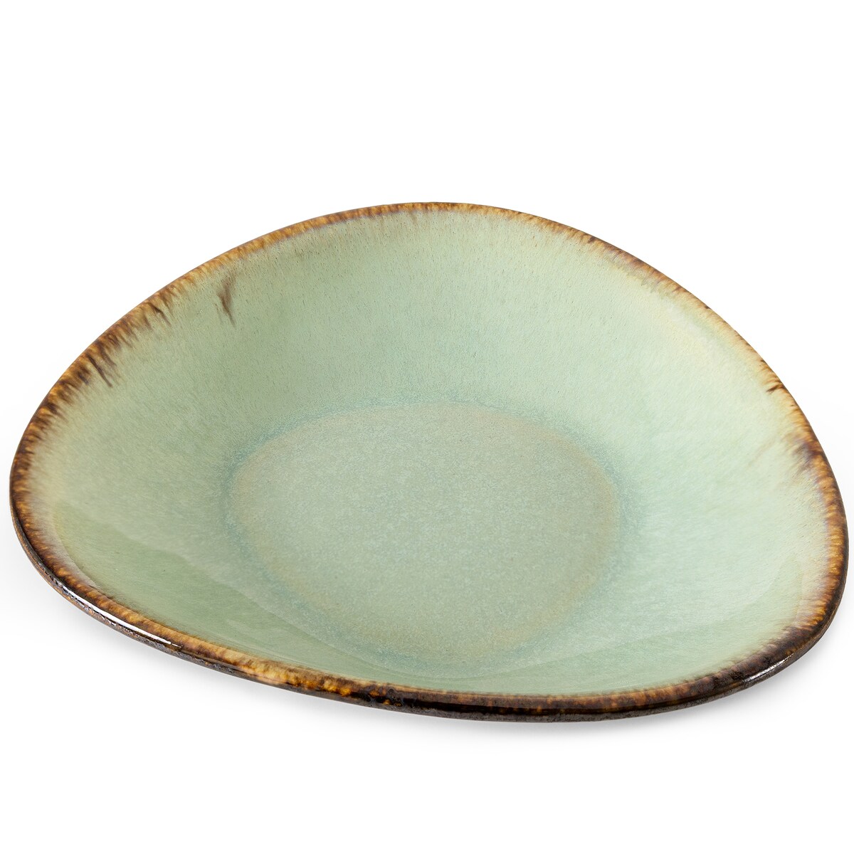 Konsimo PRIMA Talerz głęboki 6 szt., szałwiowy