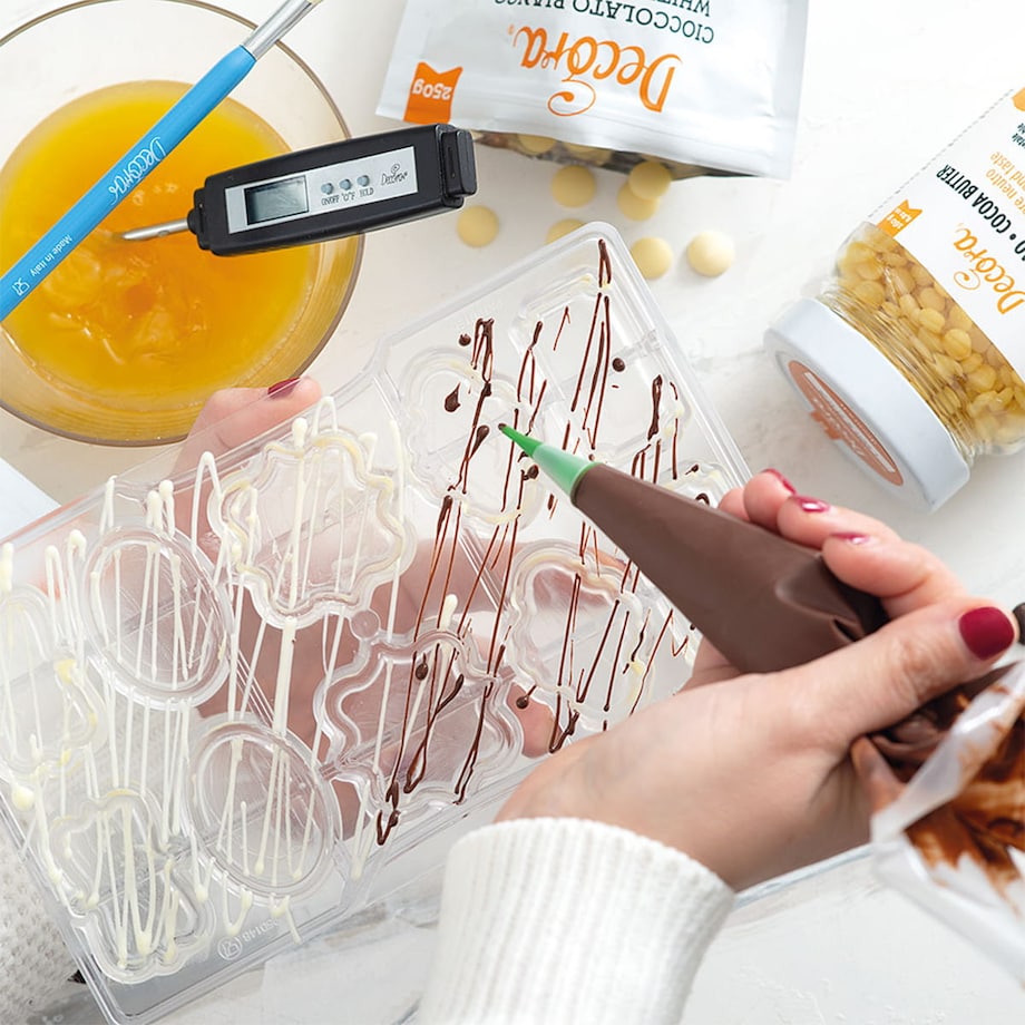 Rękawy cukiernicze (10) + 10 tylek do pisania / Decora