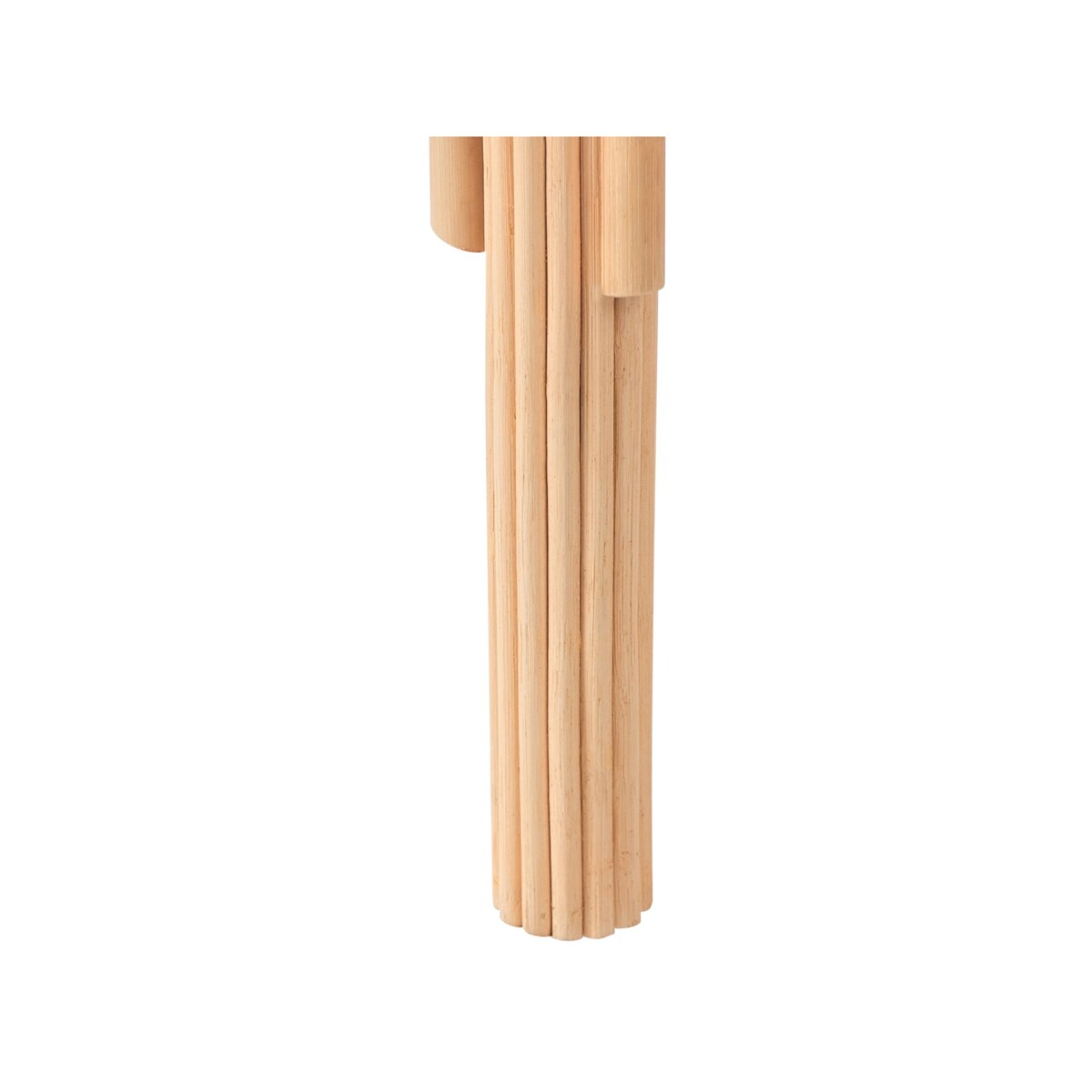 Zestaw 2 stolików kawowych PARALIA Rattan Naturalny