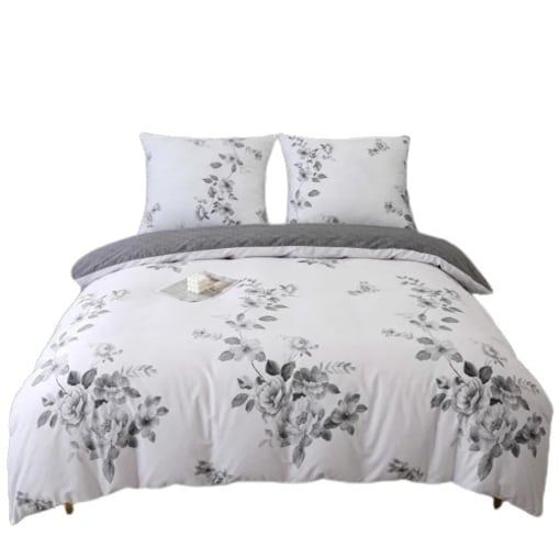 Pościel Bawełniana Premium 160X200 Kwiaty