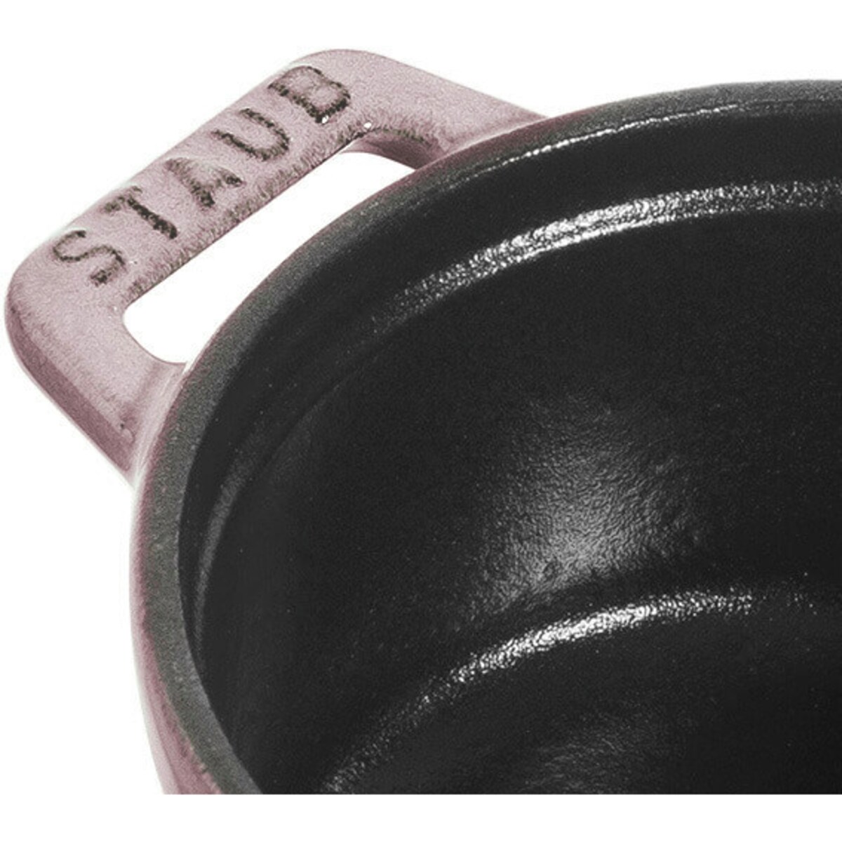 Mini garnek żeliwny okrągły Staub - 250 ml, Kwiat Wiśni