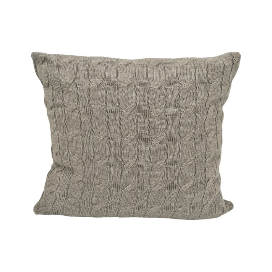 Poszewka dzianinowa na poduszkę 45x45 cm – VERONA TAUPE