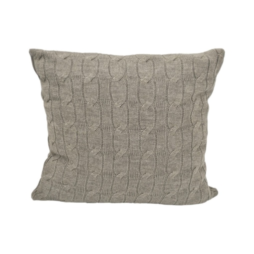 Poszewka dzianinowa na poduszkę 45x45 cm – VERONA TAUPE