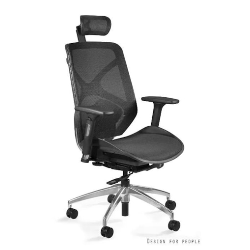 Fotel biurowy HERO czarny siatka