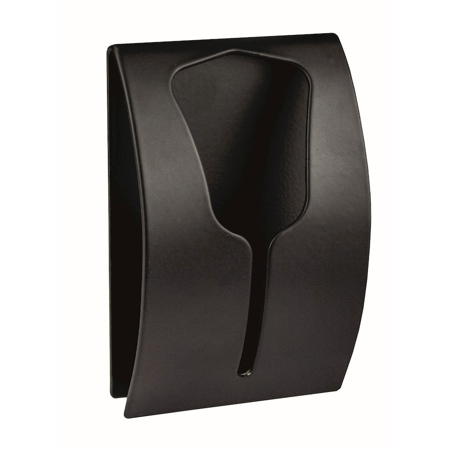 Kleine Wolke Tulip pojedynczy Wieszak ścienny czarny