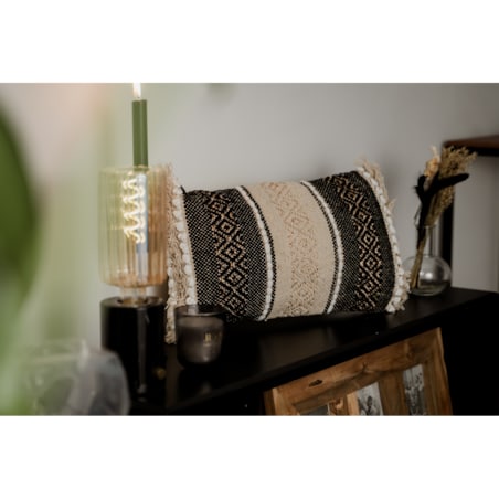 Poduszka ozdobna z metaliczną nitką MIRAGE, 30 x 50 cm