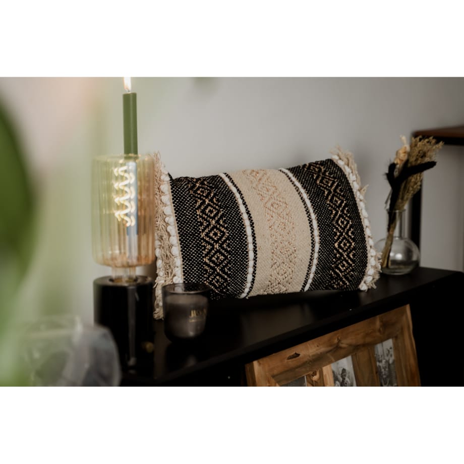 Poduszka ozdobna z metaliczną nitką MIRAGE, 30 x 50 cm