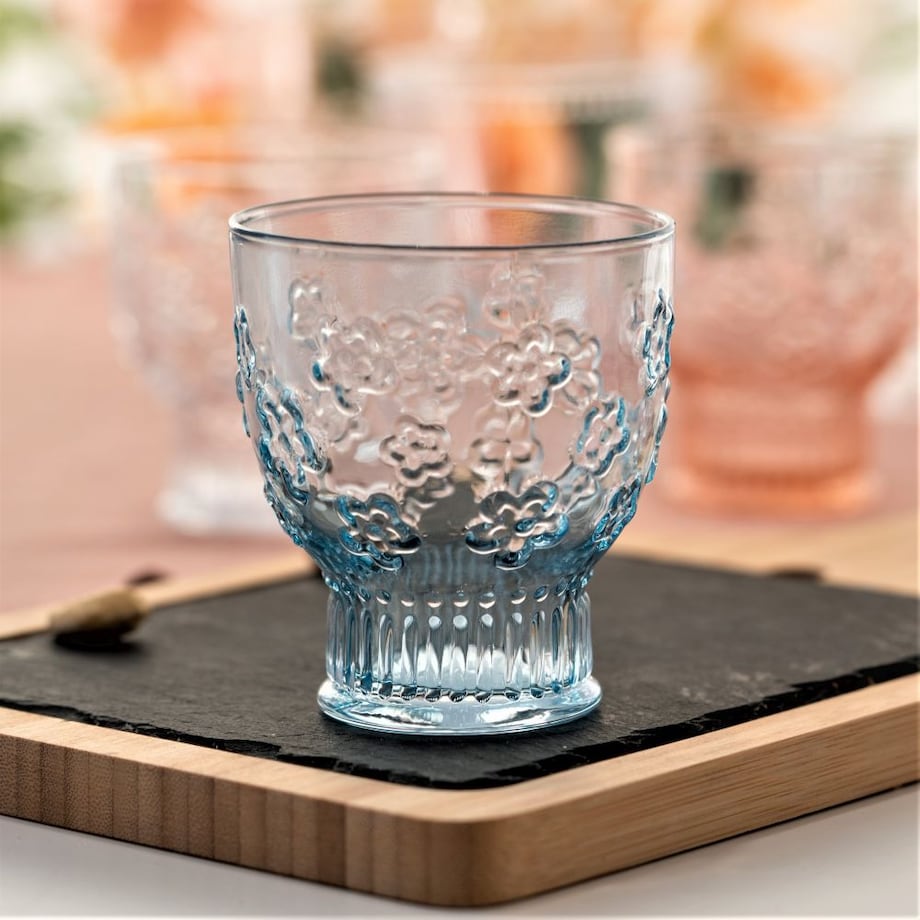 VILLA ITALIA Szklanka niebieska 250 ml SALSA