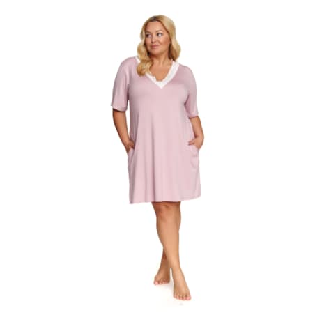 Koszulka piżamowa kolor różowy TB.7153.PAPAYA - XXXL
