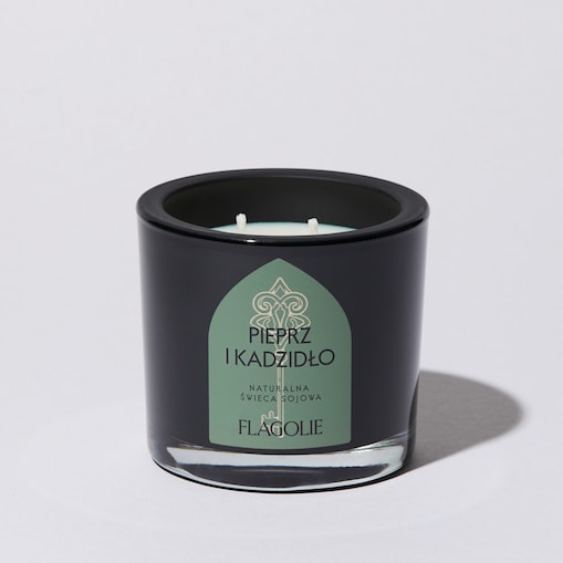 Sojowa świeca zapachowa PIEPRZ I KADZIDŁO