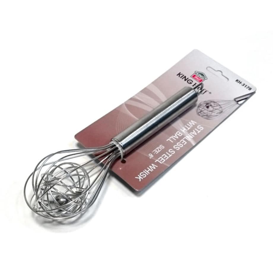 Stalowa Trzepaczka Ubijaczka Kuchenna Z Kulką Kinghoff Kh-3178