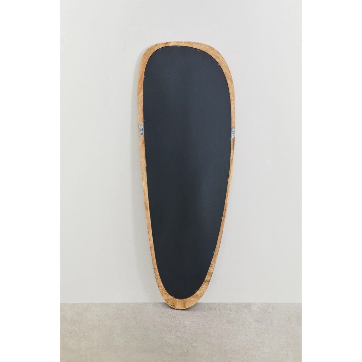 Lustro ścienne z drewna dębowego Arbidel 60 x 165 cm, naturalne