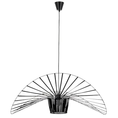 Lampa wisząca Capello DW8098/FI120 King Home druciany kapelusz czarny