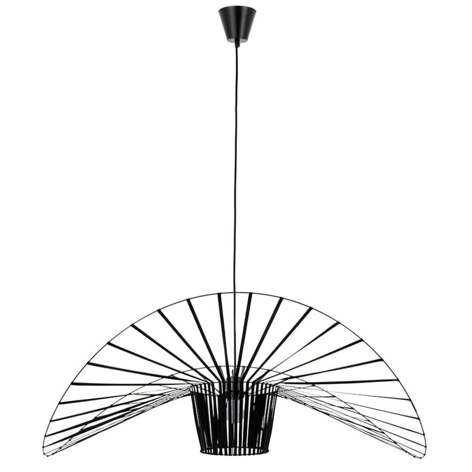 Lampa wisząca Capello DW8098/FI120 King Home druciany kapelusz czarny