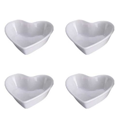 Miseczki na przekąski z porcelany, 4 szt.