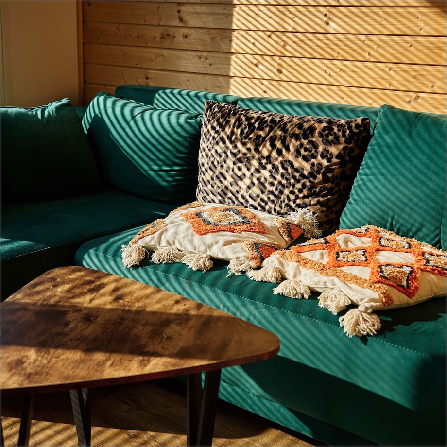 Poduszka Panterka Dekoracyjna Ozdobna Jasiek 45x45xm