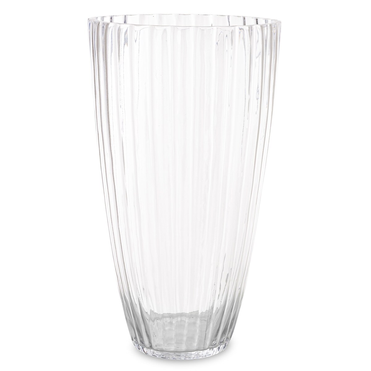 Wazon szklany 37x21x21 cm GULDAN-2 przezroczysty
