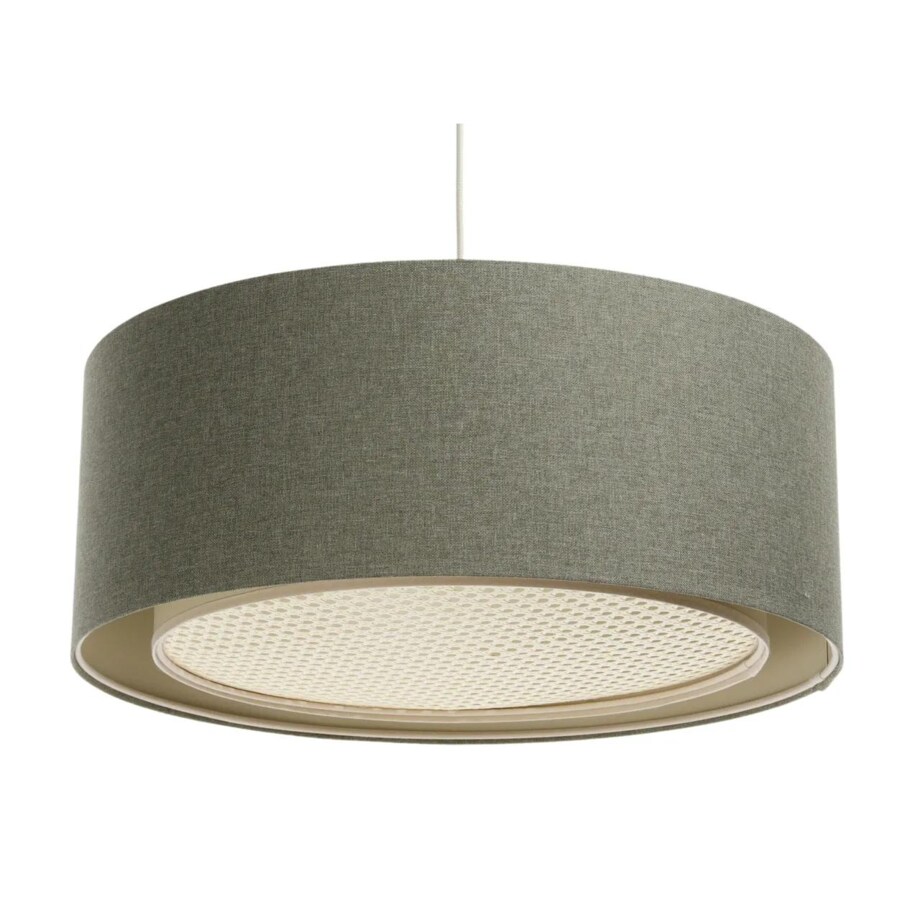 Lampa wisząca ERUTAN RATTAN 50 zielona