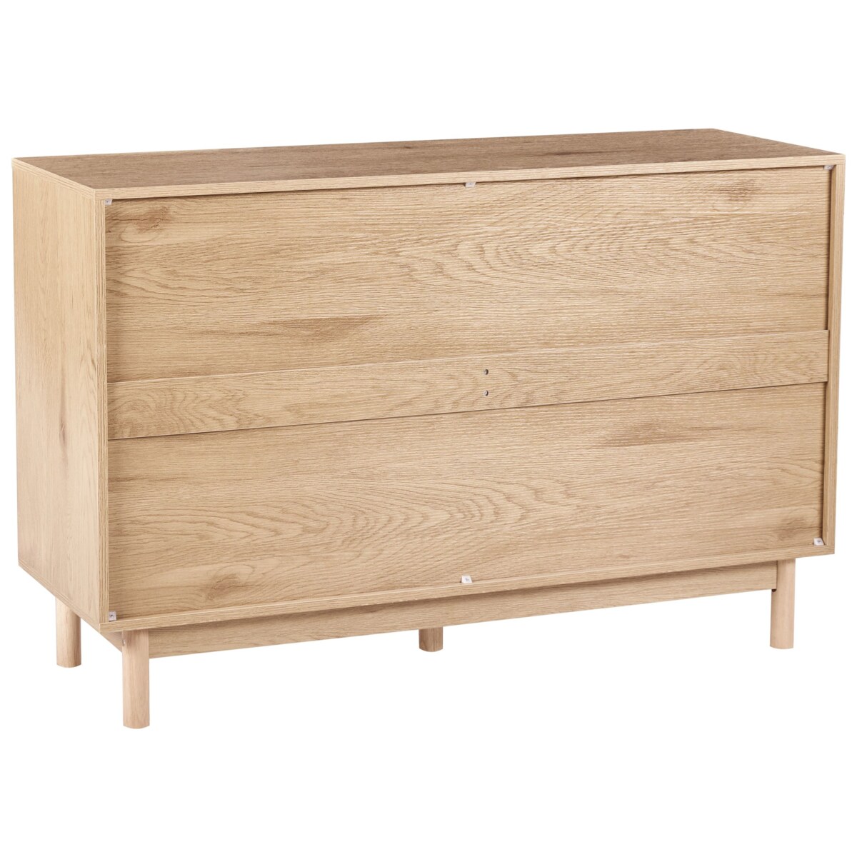 Komoda 6 szuflad COSTELLO Jasnobrązowy