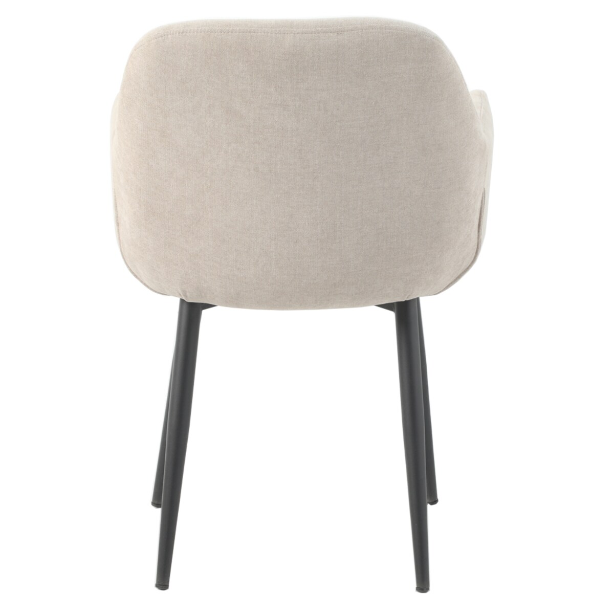 Krzesło tapicerowane VERDO beżowe do salonu jadalni biura