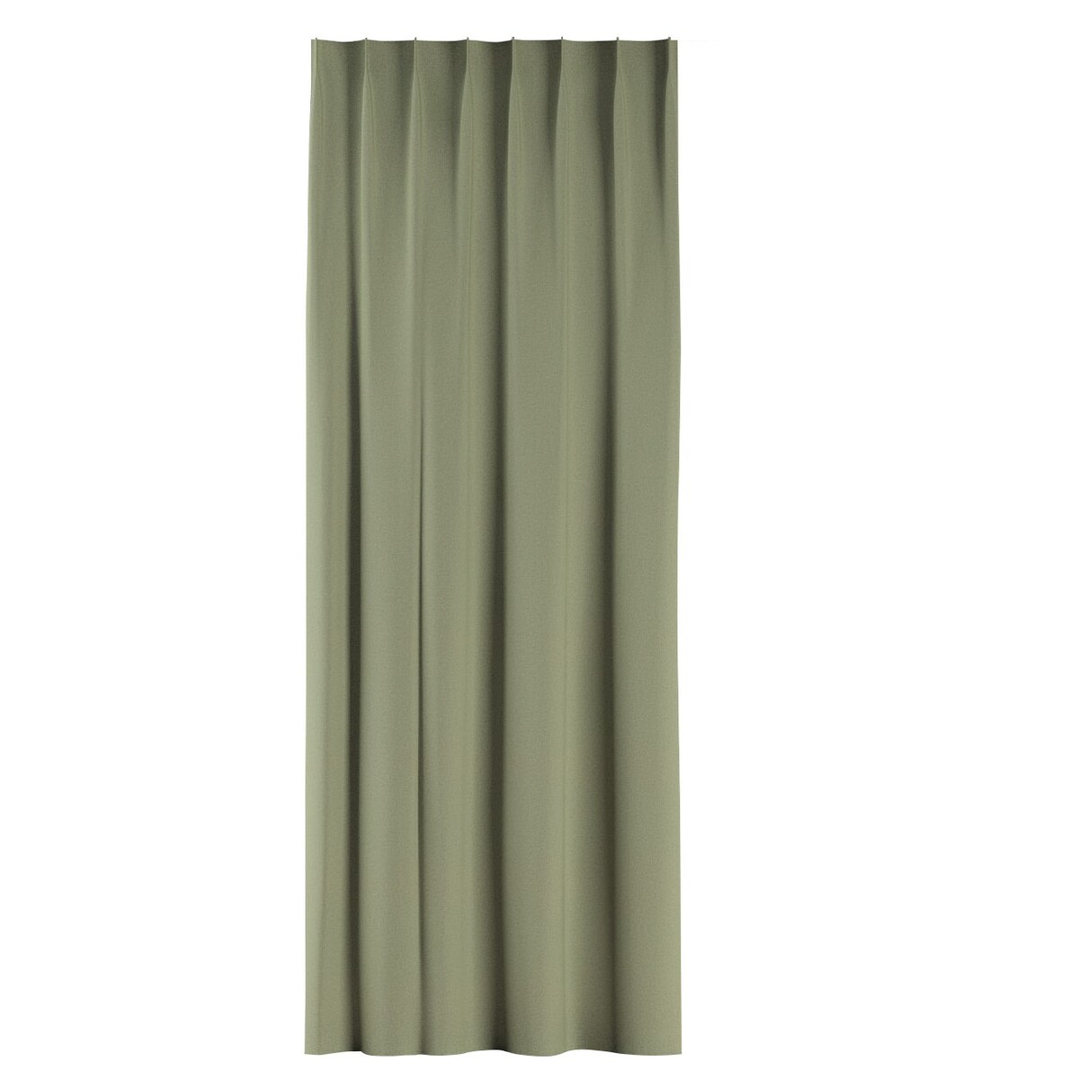 Zasłona na haczykach flex pojedynczych 130x260 zielony