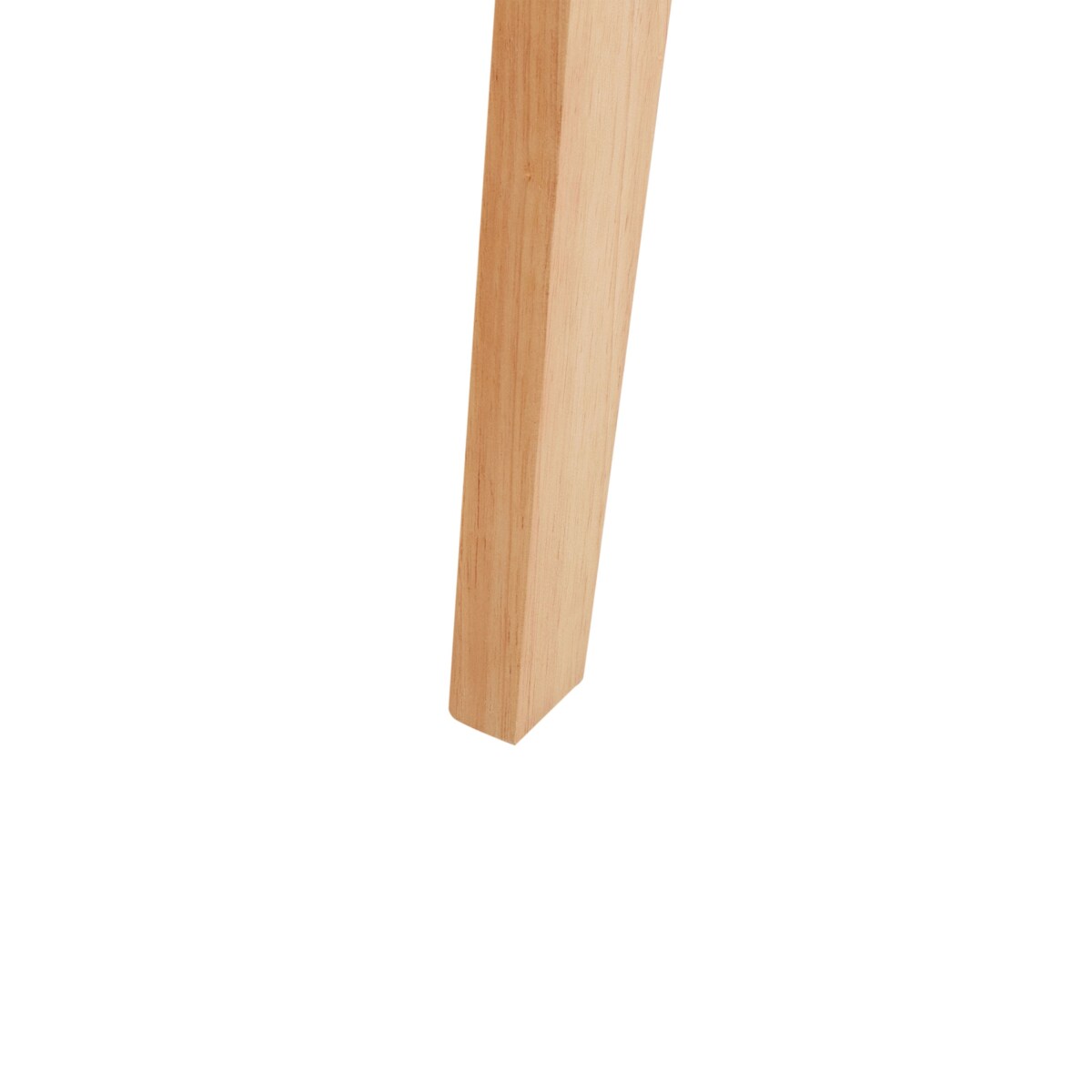 Zestaw 2 drewnianych stołków jasnobrązowy AROMA