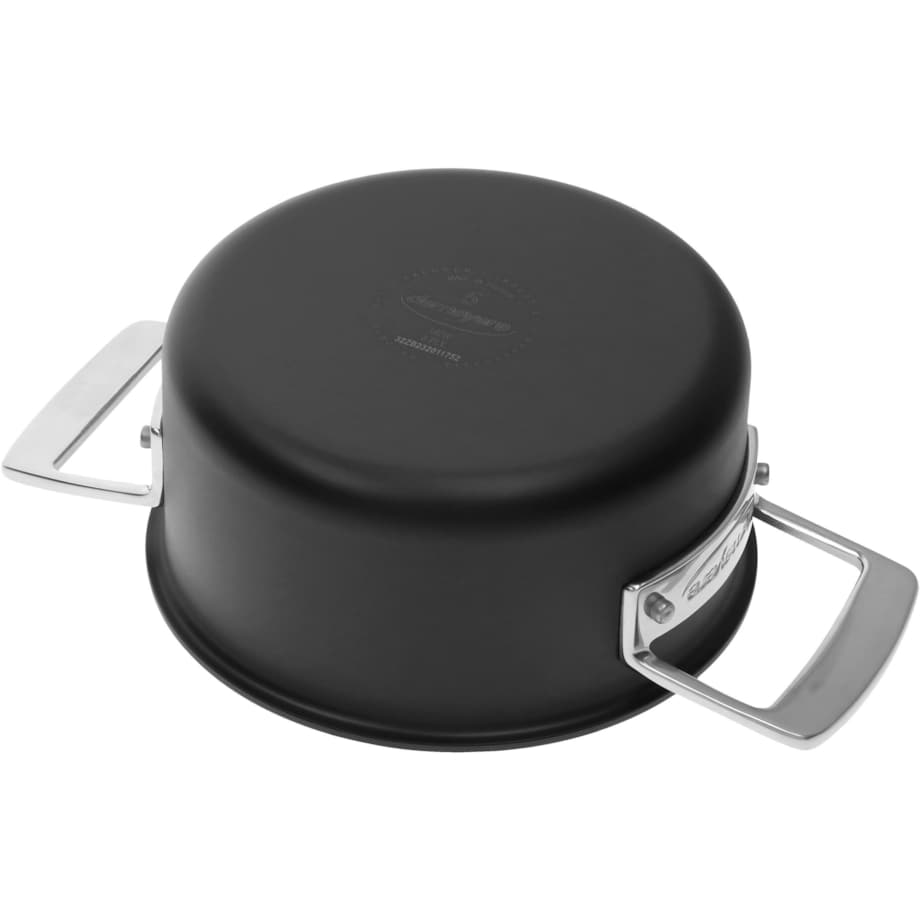 DEMEYERE BLACK 5 Garnek niski z pokrywką 2.2 ltr