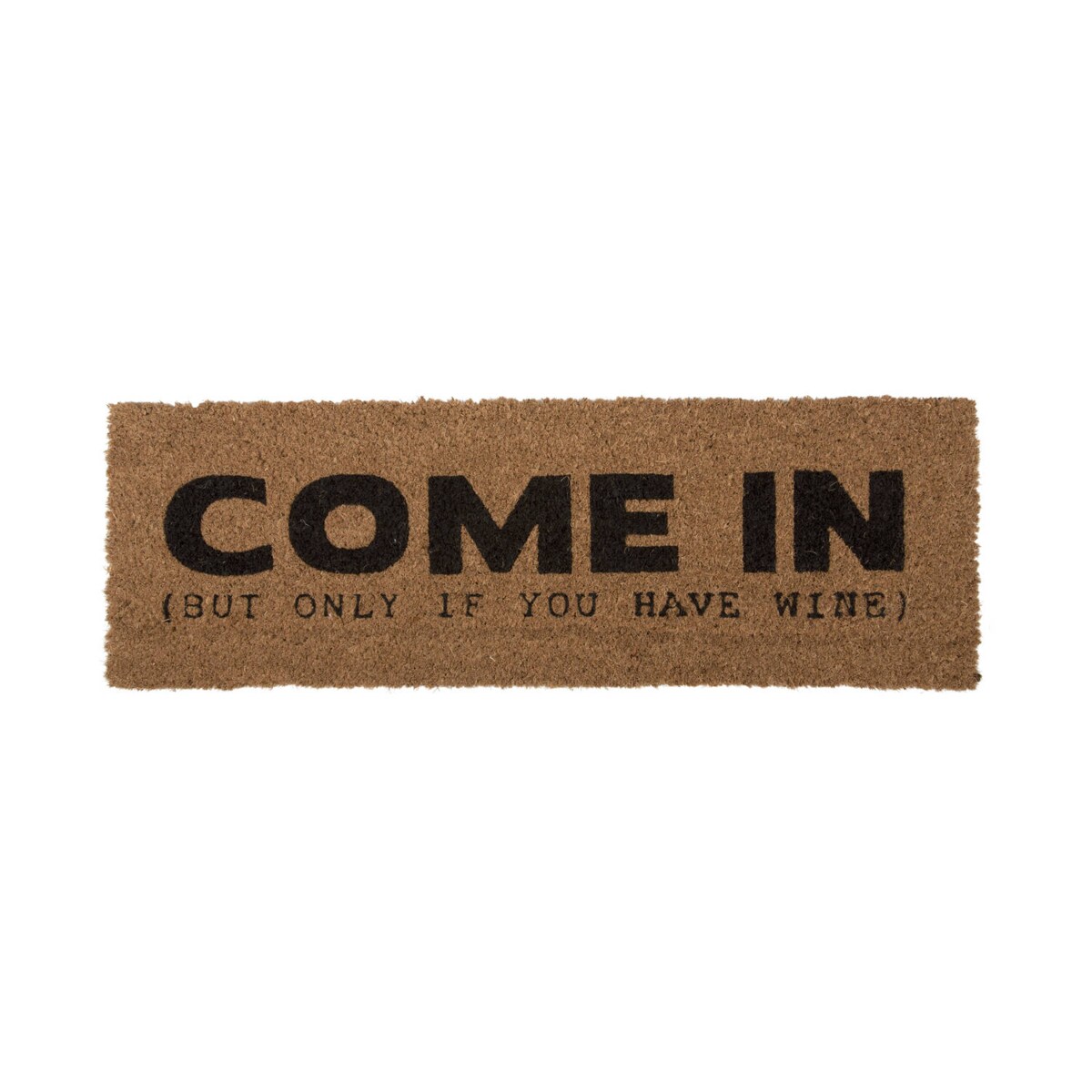 Wycieraczka pod drzwi z włókna kokosowego COME IN, 75 x 26 x 2 cm