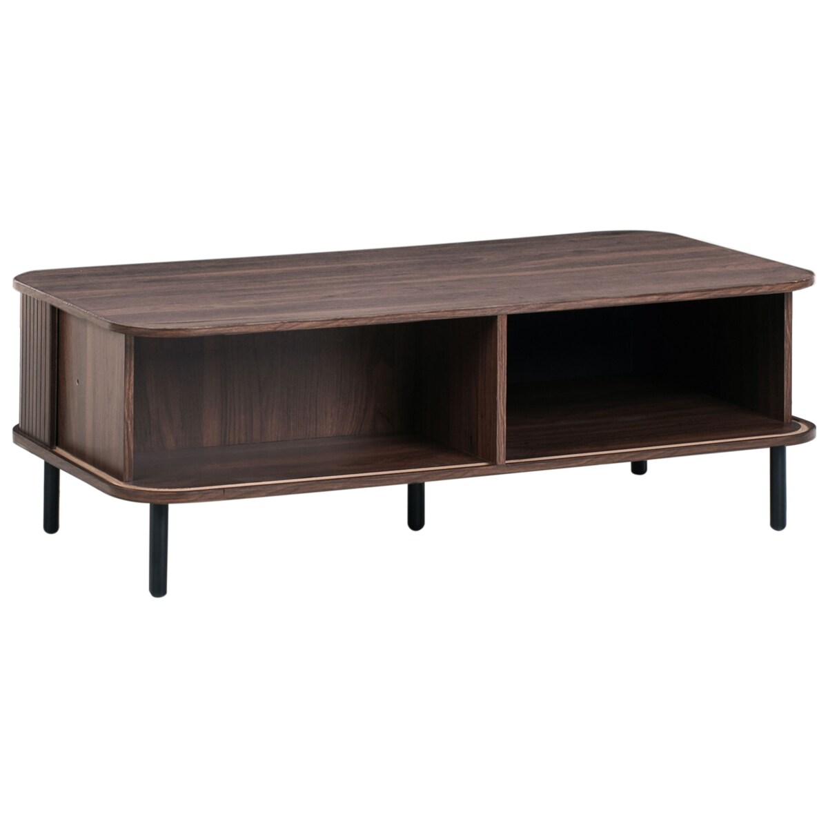 Stolik kawowy BRADLEY Ciemnobrązowy