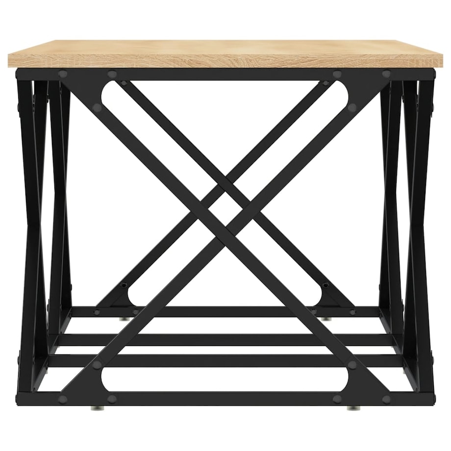 vidaXL Stolik kawowy, dąb sonoma, 100x49x40cm, materiał drewnopochodny