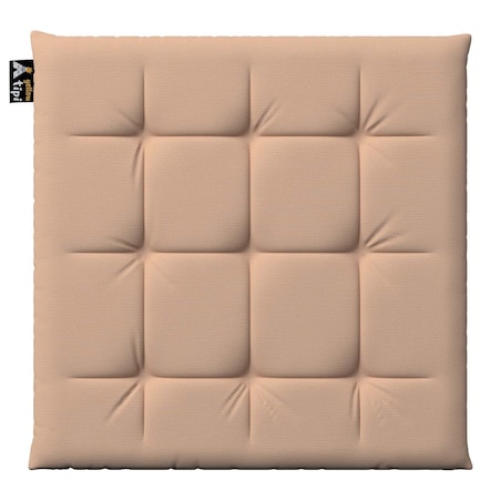 Siedzisko Eddie, caffe latte, 40 x 40 x 3,5 cm, Cotton Story