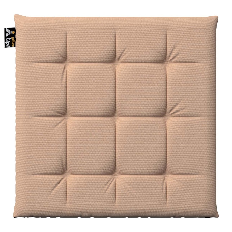 Siedzisko Eddie, caffe latte, 40 x 40 x 3,5 cm, Cotton Story