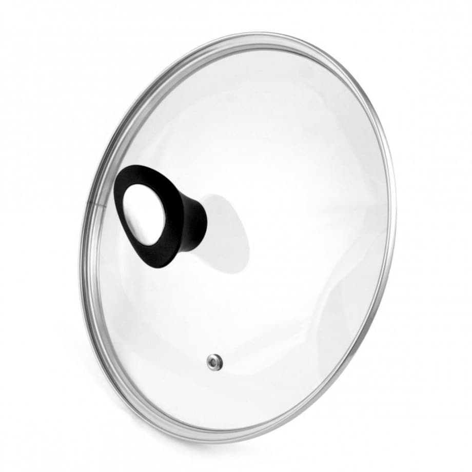 Patelnia granitowa z pokrywką głęboka 24cm indukcja gaz KLAUSBERG Marmo Gold