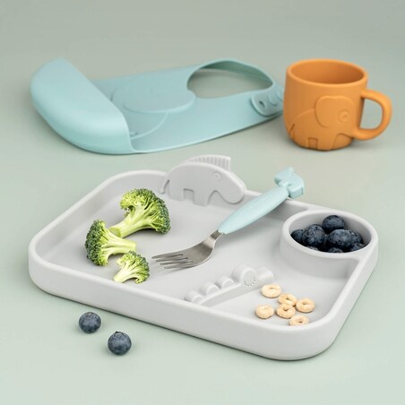 Done by Deer Sztućce dla Dziecka Blue Easy-Grip