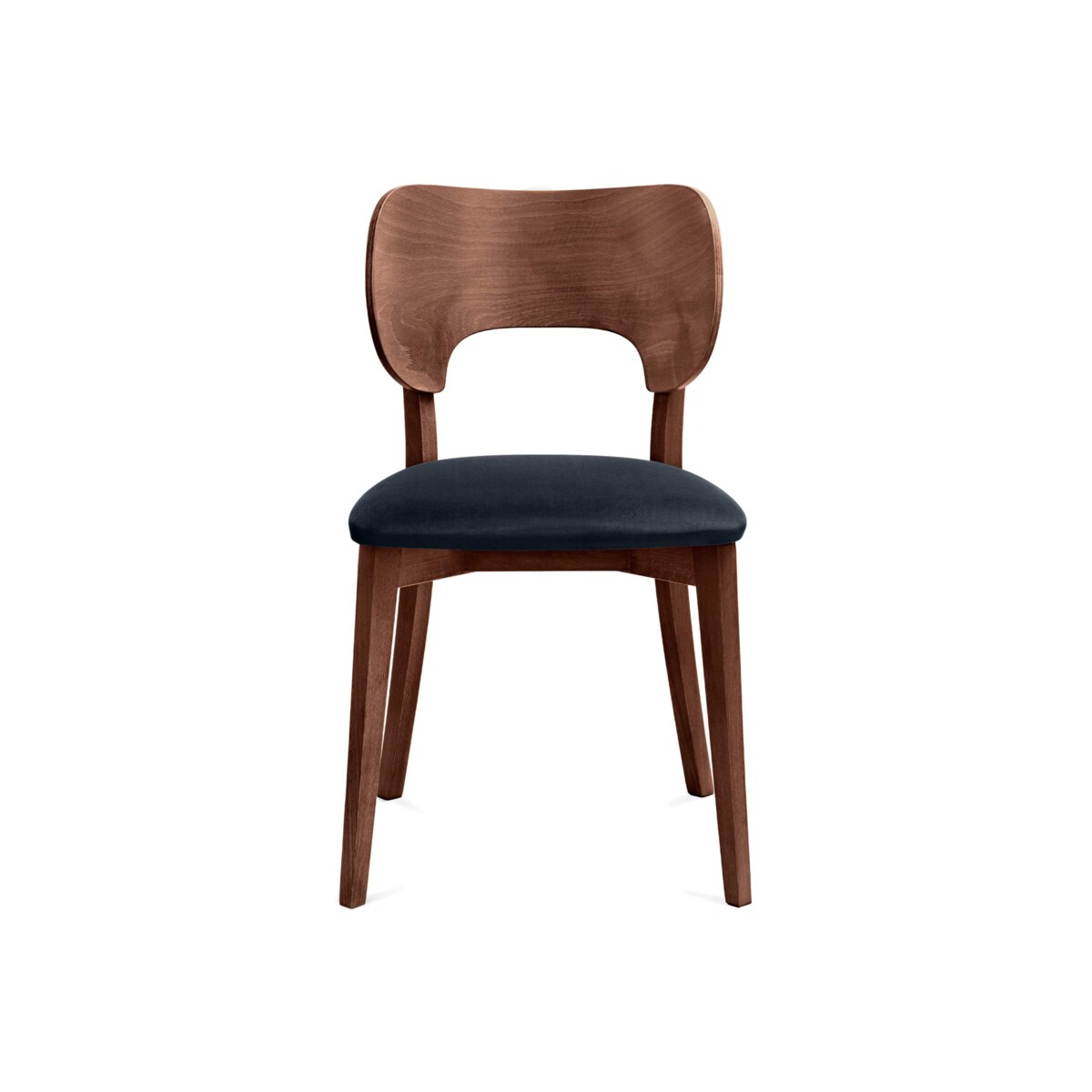 KONSIMO LYCO loftowe krzesła 2 sztuki ciemnoniebieskie