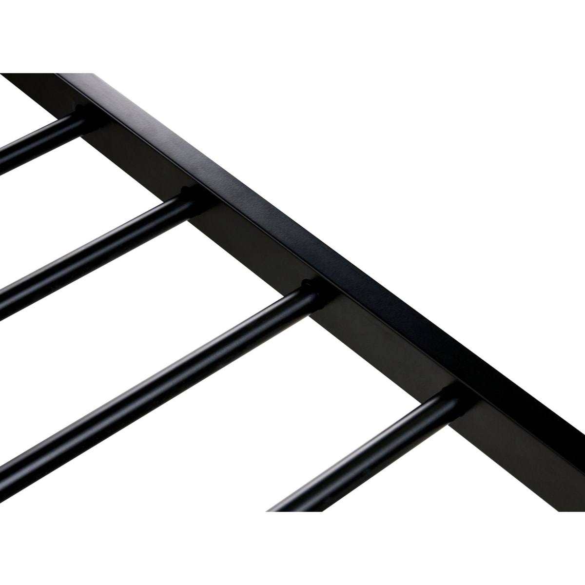 Łóżko Metal AVANTON 180 x 200 cm Czarny