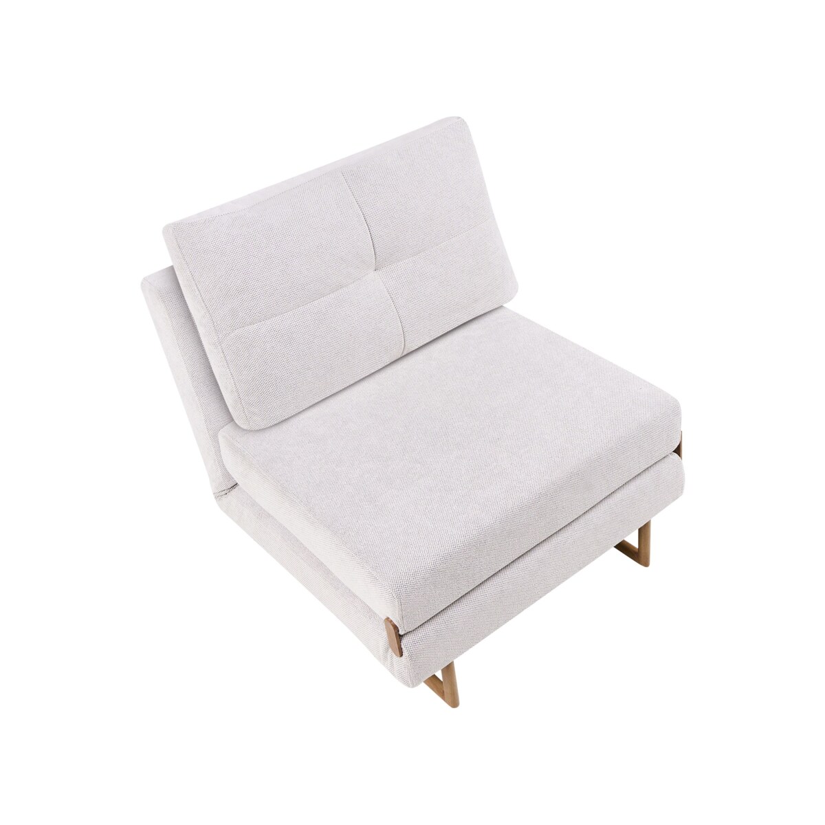 Sofa rozkładana jednoosobowa JERSLEV Złamana biel