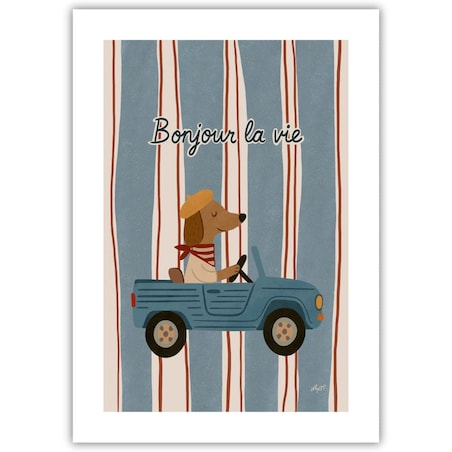 plakat mały kierowca z paryża 70x100