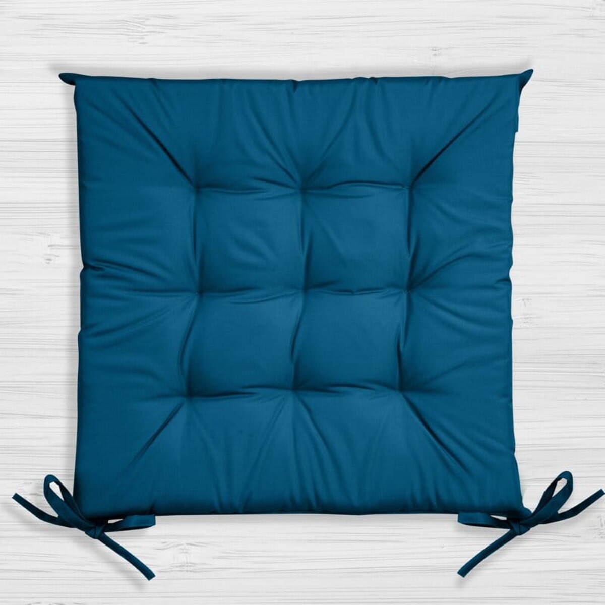 Poduszka na Siedzisko Krzesło Fotel Ogrodowy 40 x 40 x 5 cm Granatowy