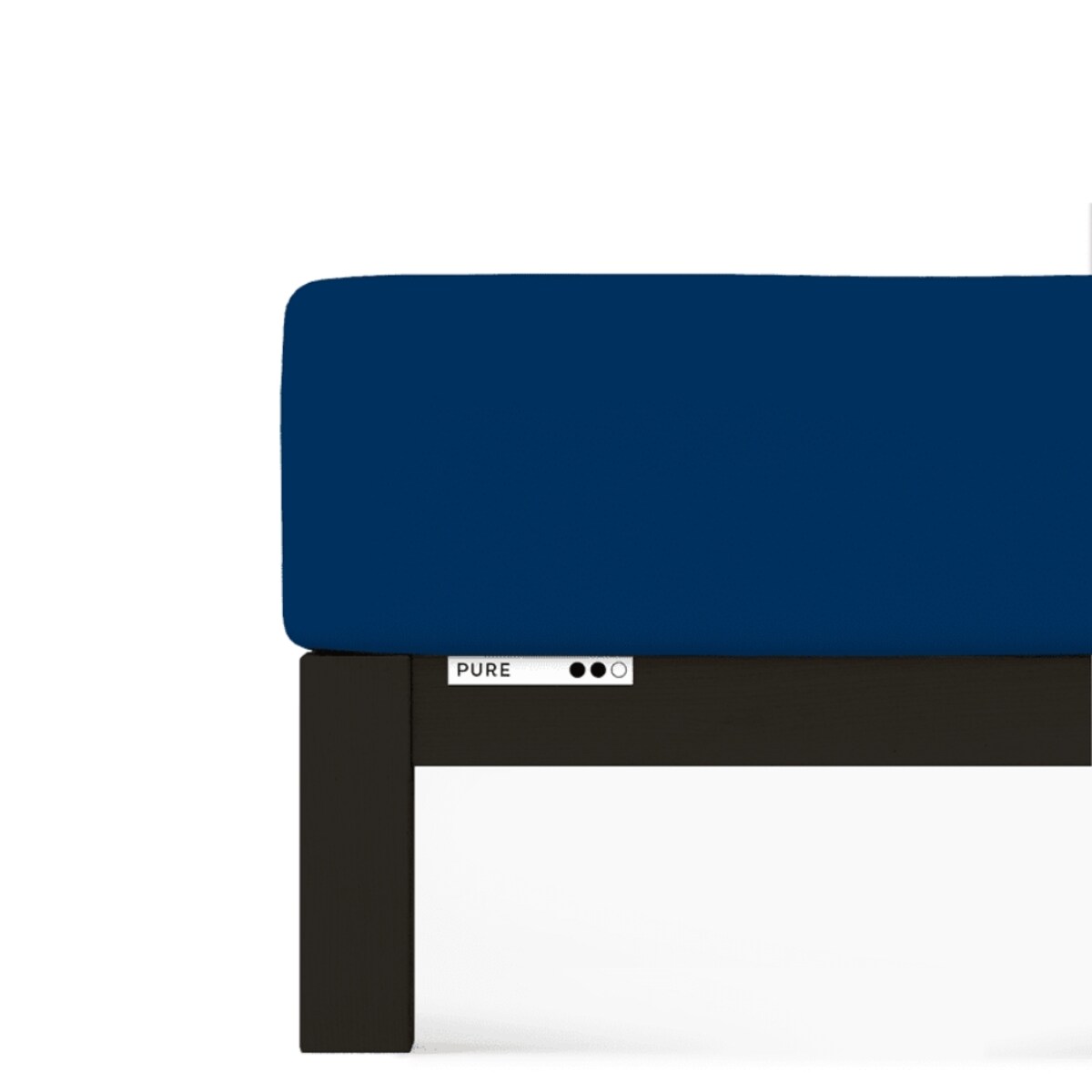 Prześcieradło Schlafgut Pure Baby Uniwersalny Blue Deep 570