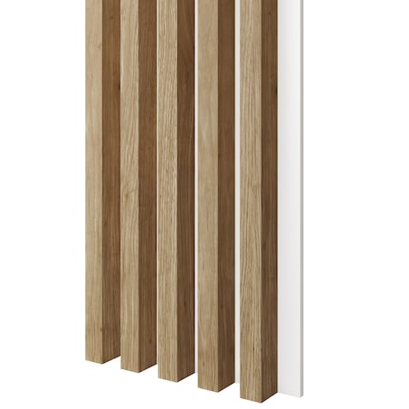 LAMELE NA PŁYCIE MDF - DĄB NATURA