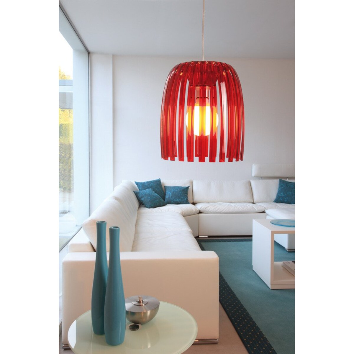 Abat-jour Koziol Josephine XL Pour Suspension Cosmos - Noir, Design Plastique